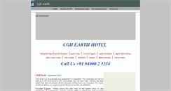Desktop Screenshot of cghearthhotel.com