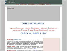 Tablet Screenshot of cghearthhotel.com